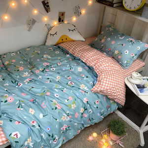 Single Size - 4 in 1 bedding set live selling