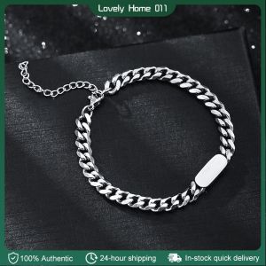 Titanium Steel Bracelet Does Not Fade Accessories for Men Women For Boyfriend Couple Bracelet gifts
