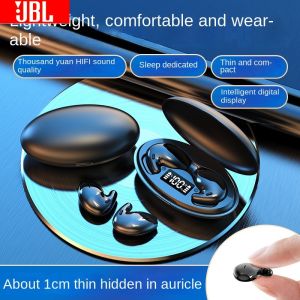 🎧【Readystock】 + Giao hàng miễn phí🎧Mới Tai nghe không dây Bluetooth JBL D90 Màn hình hiển thị kỹ thuật số siêu dài cuộc sống Pin xuyên biên giới giảm tiếng ồn TWS mini tai nghe