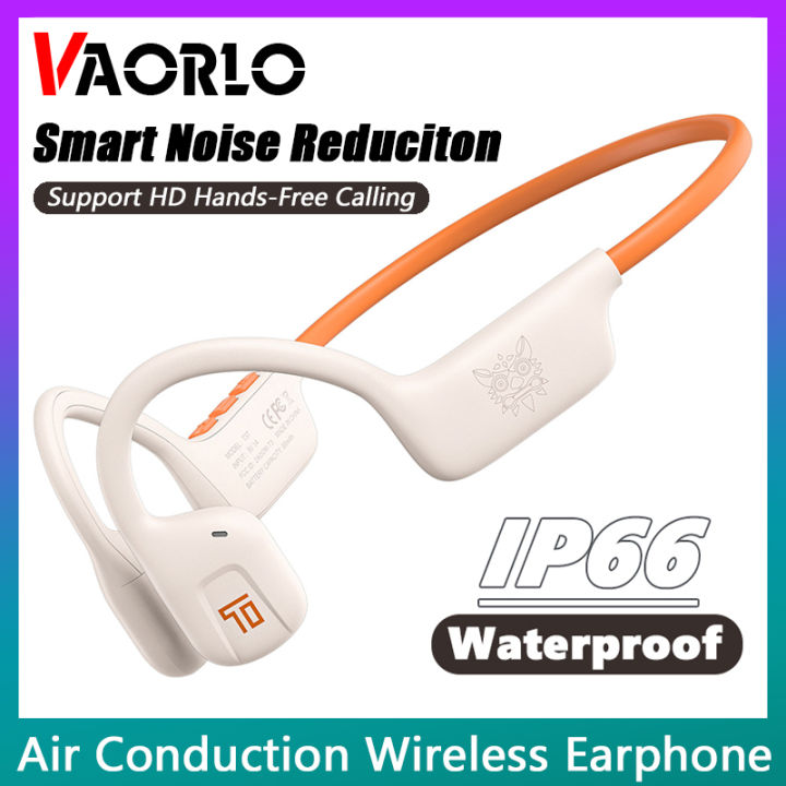 VAORLO Original Air Conduction Wireless Earphone Bluetooth 5.3 Stereo ...