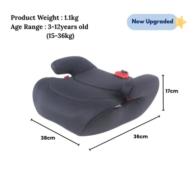 Easyhome.sg [Child SAFETY] Baby Booster Car Seat Chair – Toddler Safety Travel Carrier for Children