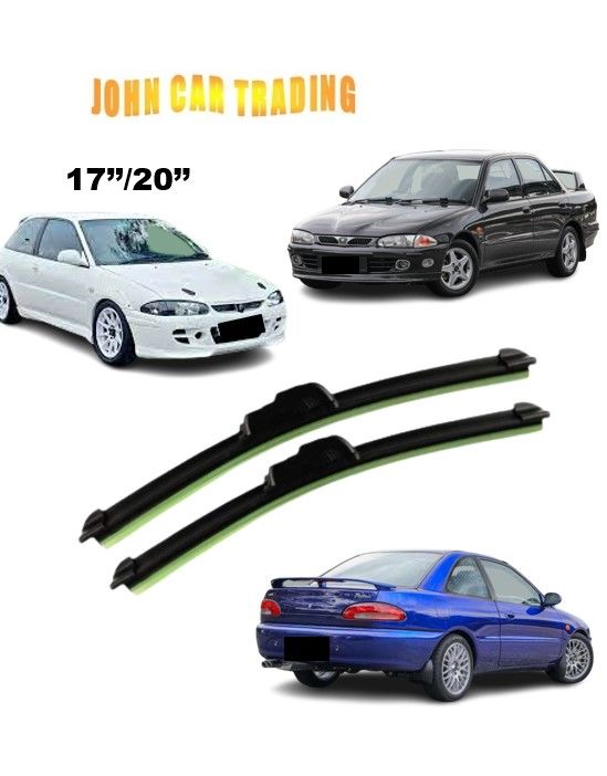 Proton Wira Satria Putra Silicone Soft Wiper Blades 1set2pcs Wira Wiper Set 1720 Lazada 9827