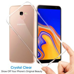 CLEAR CASE SAMSUNG GALAXY J4 PLUS 2018 (J4 PRIME) / A9 2018 / S7 EDGE SILIKON PREMIUM CASE ULTRA CLEAR HD 2.0mm SOFTCASE TRANSPARAN CLEAR TPU