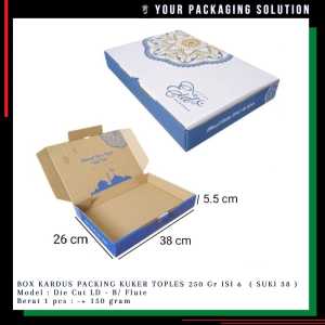 Box Hampers Idul Fitri 38x26x55cm 1kg muat 7pcs / Kardus Parcel / Dus Parcel / Kardus Hampers Idul Fitri