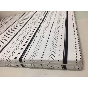 ANYA COLLECTION AFFORDABLE FOAM COVER LONG ZIPPER - (MESSAGE US FOR THE AVAILABLE DESIGN) SEMISINGLE-KING SIZE | ANYA