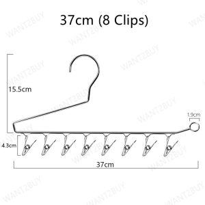 UMI Heavy Duty Anti Corrosion Stainless Steel Clothes Sock Shoe Drying Cloth Hanger Dinding Penyangkut Tudung Baju 不锈钢袜子衣架