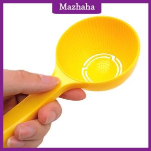 Mazhaha Plastic Shaped Spoon Rice SpoonNon-stick DIY Rice Scoop MoldRice Ball SpoonHalf Round Rice Porridge SpoonKitchen Accessories