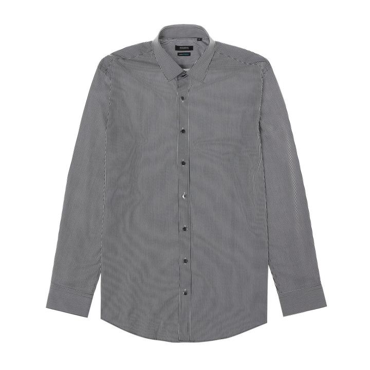 Wharton Mens Dress Shirt in Black | Lazada PH