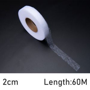 Lem Sum Hemming Tape Lembaran/Lem Sum Bahan/Lem Pilosofik - 50Meter Lem Kain 2 sisi Lem Sum Lebar 1cm/2cm/3cm