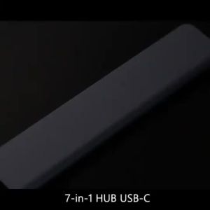 7-IN-2 Type C USB 3.0 OTG Adapter High Speed Docking Station HUB Splitter For Phone PC Laptop Tablet