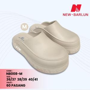 Sepatu Jelly Wanita Terbaru/ Sepatu Sendal Slip on & mules Karet Cewek Kekinian New Barlun 008