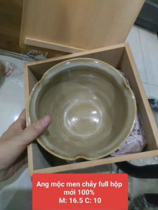 Bình mộc shiga siêu xinh và ang mộc men chảy full hộp gốm Nhật❤️❤️❤️❤️