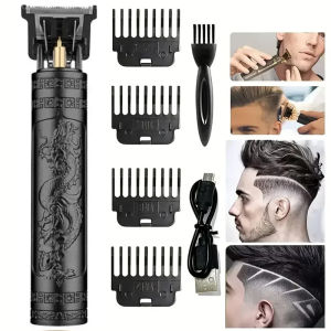 T9 Black Professional Electric Hair Clipper Shaver For Men Razor WaterProof Mens Mower Beard Trimmer Barber Shaving Hair Cutting Machine