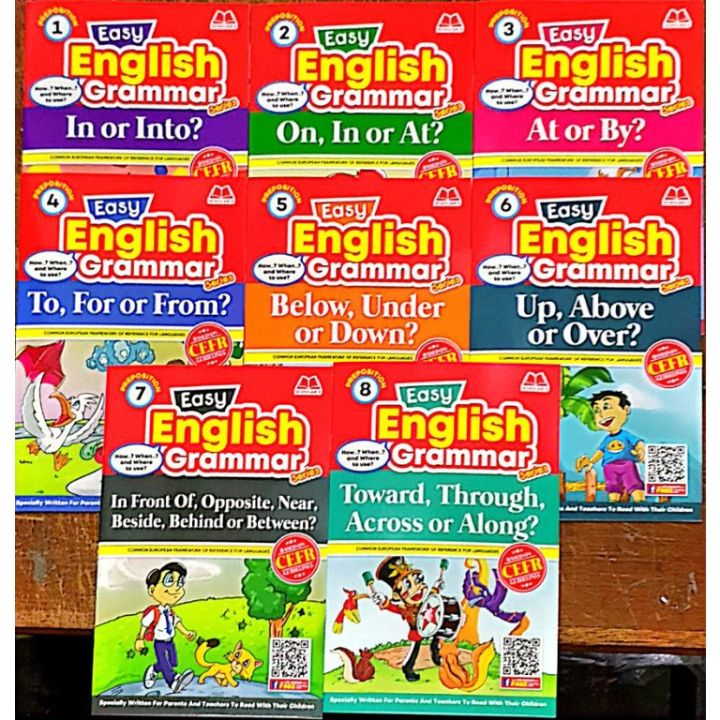 EASY ENGLISH GRAMMAR SERIES (BASED ON CEFR GUIDELINES) SCHOLAR'S | Lazada
