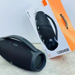 Mẫu Mới - Loa Bluetooth V5.2 Boombox3 Bass Mạnh Công Suất Lớn Âm Thanh Vòm 6D Hỗ Trợ USB TF AUX Pin Trâu 4000mAh