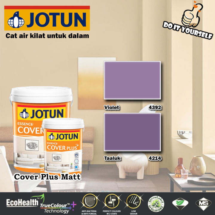 JOTUN ESSENCE COVER PLUS MATT 1 & 5 Liter Petal Pink 3021