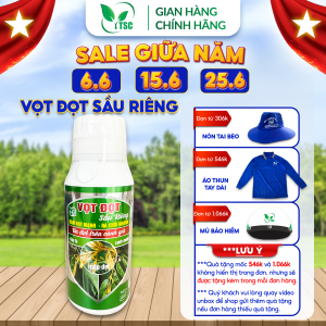 Phân Bón Vọt Đọt Sầu Riêng Thụy Sỹ Đâm Đọt Mạnh Ra Đọt Trên Cây Già Ra Chồi Nhanh Mập Đọt - Chai 500ml