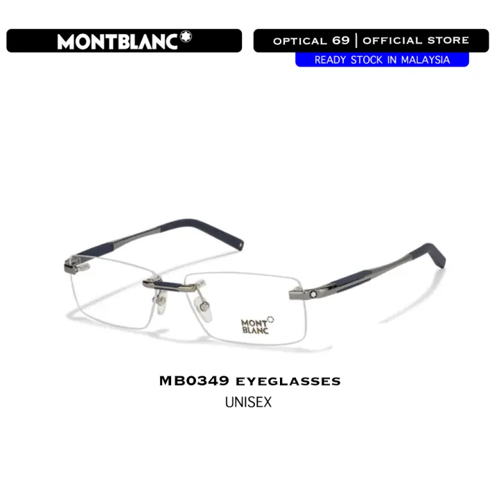 Montblanc shop rimless eyeglasses