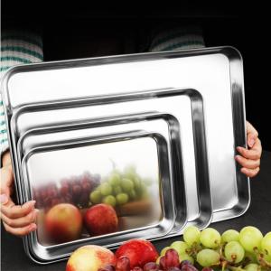 YUCHEN Pastry For Toaster Oven Fruit Plate Sturdy Anti-rust Rectangle Baking Tray Loaf Pan Cookie Sheets Cake Dish