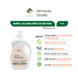 Nước Lau Sàn Hữu Cơ Bồ Hòn ECOCARE 4L Kết Hợp Tinh Dầu Thiên Nhiên Cam Sả Khử Mùi Đuổi Muỗi