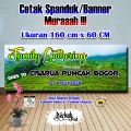 Spanduk Banner Family Gathering Ukuran 160 cm x 60 cm. 