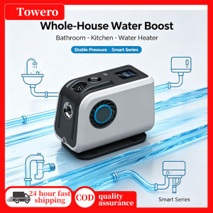 Inverter Booster Water Pump Automatic Constant Pressure Silent Intelligent Home Pump for Shower Bathroom Household