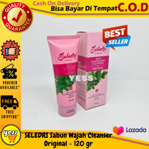 Seledri Sabun Wajah ORIGINAL 120 gr SELEDRI Skin Lightening Cleanser Sabun SELEDRI Mencerahkan Melembabkan Wajah COD - YESS