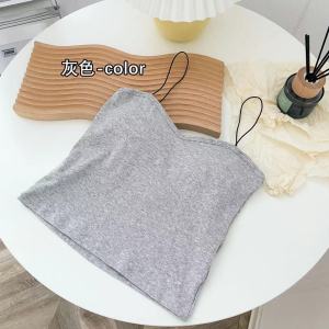 เสื้อสายเดี่ยวมีฟองน้ำถอดได้ สายเดี่ยว สายฝอ เสื้อกล้ามสีพื้น เสื้อซับใน