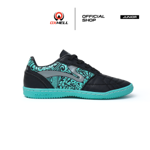 Oxwell Monoculus Sepatu Futsal Anak Laki-Laki Junior Hitam Tosca Berkualitas Tinggi