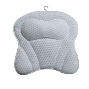 Bathtub Pillow for All Year Round Adults  Breathable Butterfly Shape  Comfortable Support  Fast Drying with Suction Cup Hooks