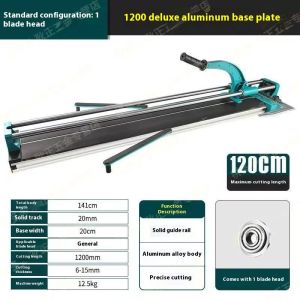 Heavy Duty Manual Ceramic Porcelain Tile Cutter Tungsten Carbide Wheel with Infrared Alignment & Anti-Skid Design Construction Hand Tool