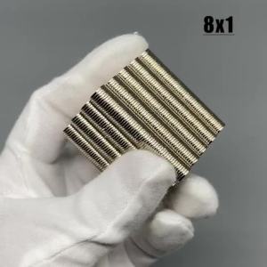 Round Thin 8x1mm Magnet  10/50/100/200/500pcs 8*1mm Accessory for Craft Diy Office Whiteboard Refrigerator Fridge Science