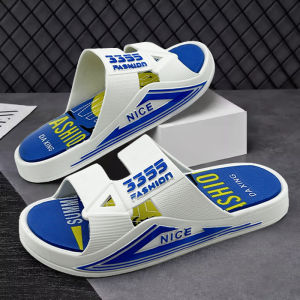 mens slippers new style with soft elastic outsole + quick-drying fabric two-wear at the beach market slippers