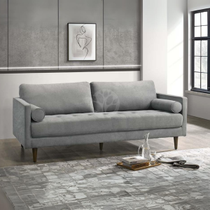 [FREE INSTALLATION] SMASIS APPOLLO Chrome 3 Seater L-Shape Fabric Upholstery