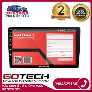 [HÀNG CHÍNH HÃNG] MÀN HÌNH THÔNG MINH GOTECH GT8 MÀN HÌNH ANDROID THẾ HỆ MỚI GT8 9INCH 10ICNH cấu hình CAO Ram3G-Rom32G lắp sim 4G thu phát wifi. Màn xem camera oto YOUTUBE... Màn hìnhdvd android GOTECH TẶNG MẶT DƯỠNG THEO XE.. DVD oto.