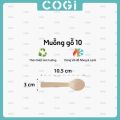 100 Muỗng gỗ, nĩa gỗ, dao gỗ, đũa gỗ dùng 1 lần COGI. 