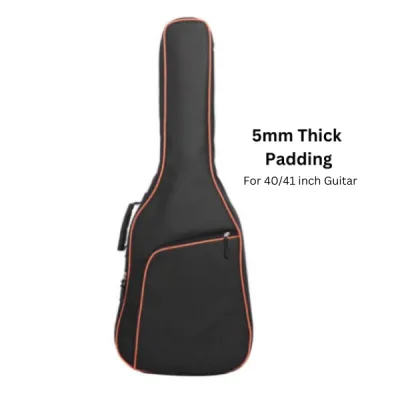 SG Ready Stock 40 41 inch Guitar Bag Backpack Guitar Gig Bag with 5mm thick Padding Guitar Case for Acoustic Guitar