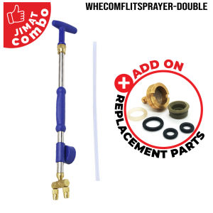 Double Head Flit Sprayer Multifunction Gardening Tools Pressure Push Pull Sprayer Gun Water Irrigation Penyembur Racun
