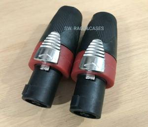 สเป็คคอนตัวผู้ (ราคาต่อแพ็คจำนวน 2 ตัว) สปิกคอนตัวผู้สีแดง สำหรับเข้าสายสัญญาณ วัสดุเกรดดีทนความร้อน สวยแข็งแรงทนทานได้มาตรฐาน