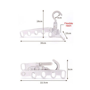 🚀SG stock Travel Folding Hanger/ Foldable Clothes Hanger/ Hanging Door Drying Rack/ Wall Mounted Travel Hanger 衣架挂钩