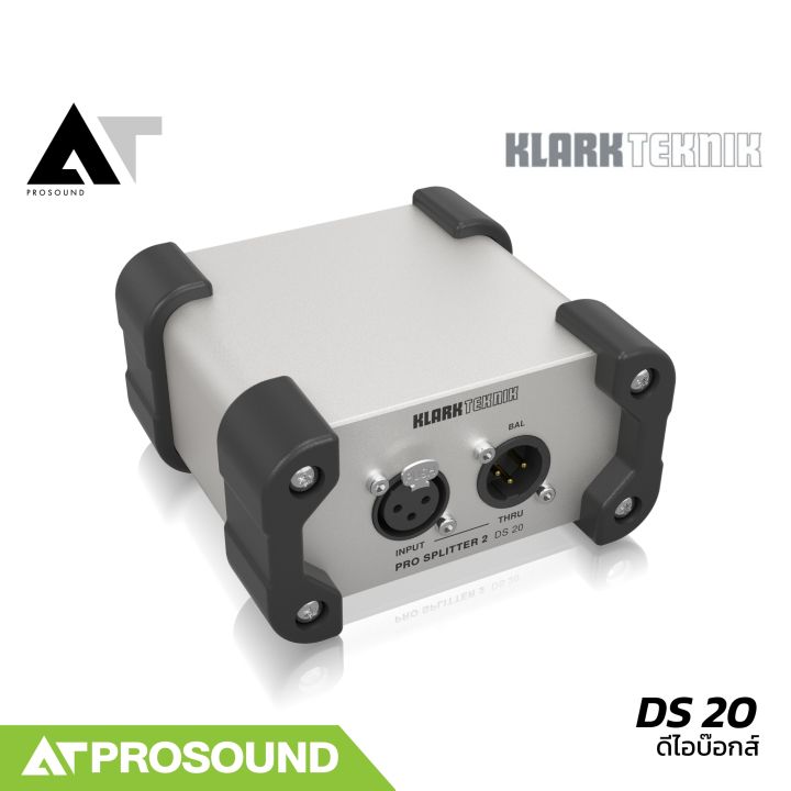 Klark%20Teknik%20DS%2020%20%E0%B8%94%E0%B8%B5%E0%B9%84%E0%B8%AD%E0%B8%9A%E0%B9%8A%E0%B8%AD%E0%B8%81%E0%B8%AA%E0%B9%8C%20DI%20Boxes%20%E0%B9%81%E0%B8%9A%E0%B8%9A%20Passive%201-In%20/%202-Out%20%E0%B8%AA%E0%B8%B3%E0%B8%AB%E0%B8%A3%E0%B8%B1%E0%B8%9A%E0%B8%A3%E0%B8%B0%E0%B8%9A%E0%B8%9A%E0%B9%80%E0%B8%AA%E0%B8%B5%E0%B8%A2%E0%B8%87%E0%B8%A1%E0%B8%B7%E0%B8%AD%E0%B8%AD%E0%B8%B2%E0%B8%8A%E0%B8%B5%E0%B8%9E%20AT%20Prosound%20-%20Image%203