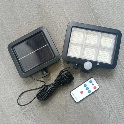 🇲🇾 Solar (5 Meter Cable) 100/160 LED COB Solar Motion Sensor Split Light Outdoor Waterproof Garden Lights Wall