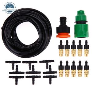 【New Arrival】 Water Irrigation Kit Set Adjustable Automatic Garden Watering System Equipment Garden Drip Irrigation Dropper Accessories for Balcony Flowerpot