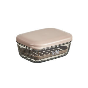 Elegant Multi-Compartment Toothbrush Holder and Mouthwash Cup Set with Removable Mesh Storage for Home and Travel