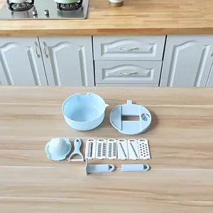 Multifunctional Vegetable Cutter Household Kitchen Manual Grater Potato Shreds Radish Shreds Shredder Grater Vegetable Cutter [ Free Shipping ]