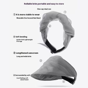 DEUKIO หมวกกันแดดหรูหราสำหรับผู้หญิงหมวกกันแดดปีกกว้างท่องเที่ยวกลางแจ้งสินค้าแฟชั่นที่ต้องมีสำหรับฤดูร้อน