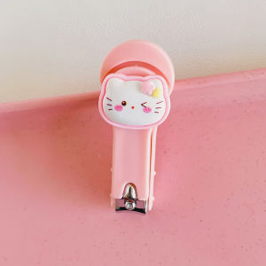 Gunting Kuku Cute Cartoon Nail Clipper Stainless Steel Portable Nail Cutter Mini Manicure Tool