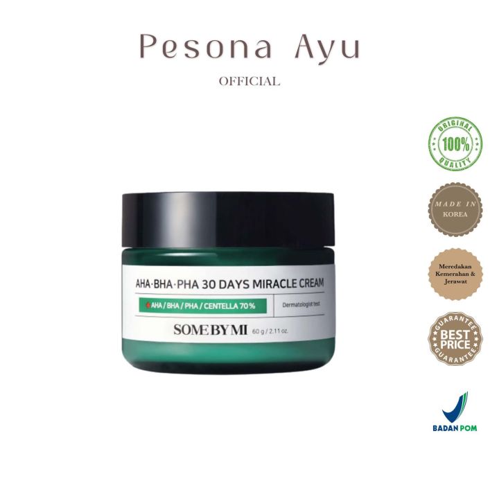 SOMEBYMI / SOME BY MI AHA BHA PHA 30 Days Miracle Cream 60g | 20g ...