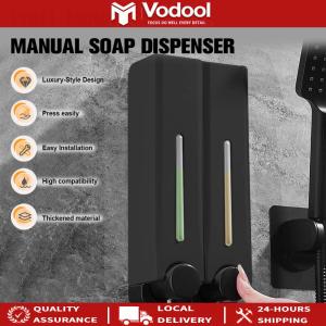 Shampoo and Conditioner Dispenser No Drill 500ml Refillable Shower Dispenser 500ML Soap Dispenser for Bathrooms and Hotels