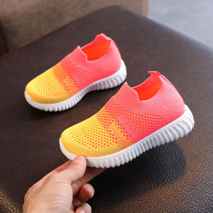 22-33 Comfortable Slip On Kids Sport Shoes Budak Kasut Sukan Lelaki Perempuan D05